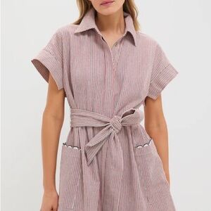 Tuckernuck Red Striped Dress